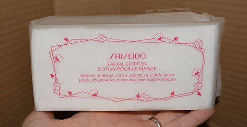 shiseido cotton pads