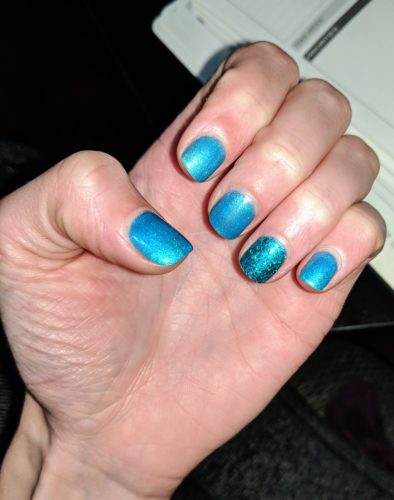 Blue deals nina ultra pro nail polish